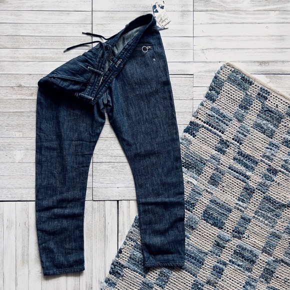 Scotch & Soda Indigo Dyed Pull On Jean Jogger - Picture 14 of 16